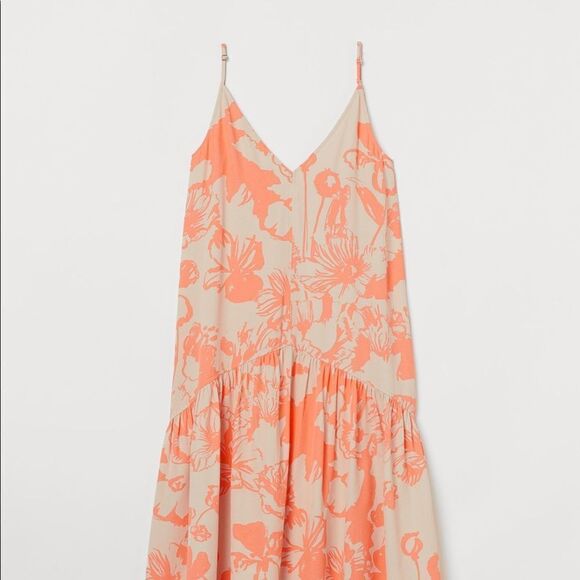 H&m Long Summer Dress. Size Xs . Very Good Condition. - Picture 2 of 8